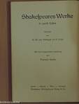 Shakespeares Werke 3-12. (gótbetűs) (nem teljes sorozat)