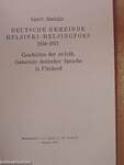 Deutsche Gemeinde Helsinki-Helsingfors 1858-1971