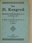 Der 21. Kongreß des Deutschen Schachbundes in Hamburg 1921