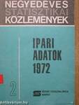 Ipari adatok 1972/2