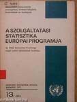 A szolgáltatási statisztika európai programja