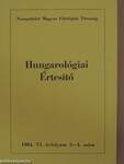 Hungarológiai Értesítő 1984/3-4.