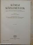 A Magyar Tudományos Akadémia Kémiai Tudományok Osztályának közleményei