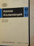 Kémiai Közlemények 1984/1-2.