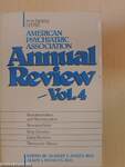 American Psychiatric Association Annual Review Vol. 4