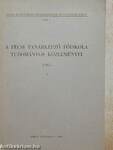 A Pécsi Tanárképző Főiskola Tudományos Közleményei 1965. I.