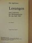 Losungen 1982