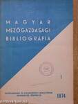 Magyar mezőgazdasági bibliográfia 1974/1