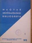 Magyar mezőgazdasági bibliográfia 1975/3