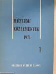 Múzeumi Közlemények 1971/1.
