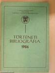 Történeti bibliográfia 1986