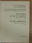 Proceedings of the VIth Congress I.