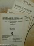 Szociológiai információ 1977/1-4.