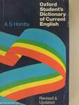 Oxford Student's Dictionary of Current English