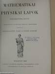 Mathematikai és Physikai Lapok 1908/8.