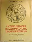 Occisio Gregorii in Moldavia vodae tragedice expressa