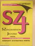 Szolgáltatások Jegyzéke 1995