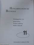 Hungarologische Beiträge 11.