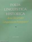 Folia Linguistica Historica 1986/1.