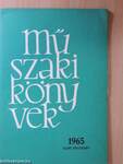 Műszaki könyvek 1965/1-4.