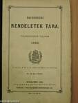 Magyarországi Rendeletek Tára 1882. XI-XII.