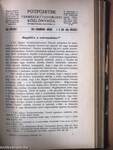 Természettudományi Közlöny 1912./Pótfüzetek a Természettudományi Közlönyhöz 1912. (nem teljes évfolyam)