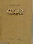 Magyar-német kéziszótár