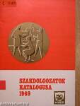 Szakdolgozatok katalogusa 1969.