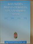 Közlekedés, posta és távközlés, vízgazdálkodás adatai 1993-1994-1995-1996