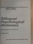Trilingual Psychological Dictionary 1.