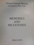 Memories and Milestones 1963-1991