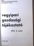 Vegyipari Gazdasági Tájékoztató 1976/3.