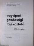 Vegyipari Gazdasági Tájékoztató 1981/3.