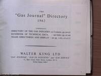 The "Gas Journal" Directory 1962