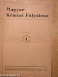 Magyar Kémiai Folyóirat 1954. január-december