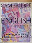 Cambridge English for Schools - Starter Student's Book