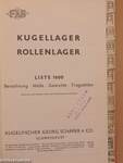 Kugellager, Rollenlager