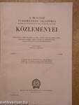 A Magyar Tudományos Akadémia Kémiai Tudományok Osztályának Közleményei 1955/1-4.