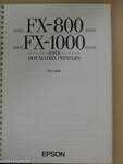 FX-800 and FX-1000 9 Pin - Dot Matrix Printers