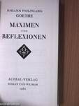 Maximen und Reflexionen