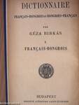 Francia-magyar és magyar-francia szótár I-II.