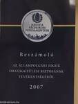 Beszámoló az állampolgári jogok országgyűlési biztosának tevékenységéről 2007