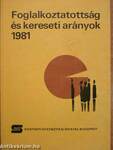 Foglalkoztatottság és kereseti arányok 1981