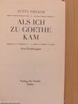 Als Ich zu Goethe kam