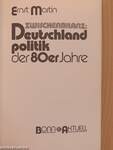 Zwischenbilanz: Deutschland politik der 80er Jahre