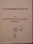 Transzparenstervek az irodalom-tanulás-taneszköz kötethez