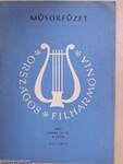 Országos Filharmónia Műsorfüzet 1977/4.