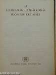 Az állóeszköz-gazdálkodás időszerű kérdései