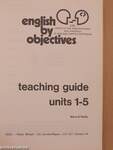 English by Objectives - Units 1-5 - Teaching guide