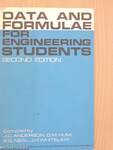 Data and Formulae for Engineering Students